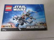 Lego Speed Star Wars Building Instructions Instruction 75125 Microfighters Series 3