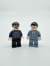 Lego Batman Minifigures Bruce Wayne and Commissioner Gordon (sh026 and sh063)