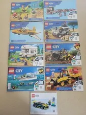 LEGO CITY Instruction Manuals Lot Of 9 #60252 #60289 #60267 #60219 #60283 #60221