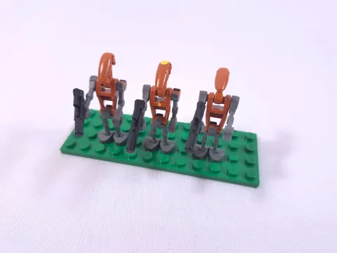LEGO Star Wars Rocket Battle Droids with Commander Minifigures