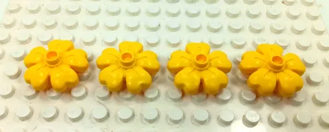 Lego Duplo Flowers 2022 Style (4) yellow