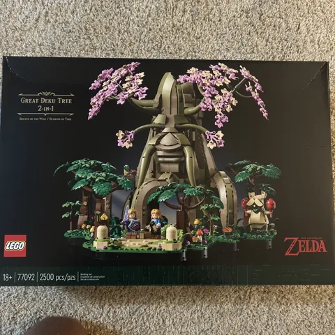 Lego The Legend of Zelda 77092 Great Deku Tree 2-In-1 New in Sealed Box