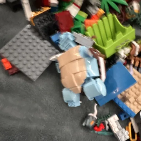 3.5 pounds LEGO Mixed Parts Lot Multicolor Bricks Plates Wheels Loose Pieces