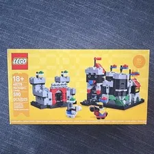 LEGO Mini Knight's Castle 40775 Complete SEALED Set, 590 pcs, Limited Edition