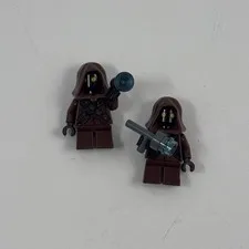LEGO Star Wars Jawa Minifigure Lot x2 w/ Ion Blasters
