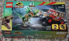 Lego Jurassic Park 30th Dilophosaurus Ambush 76958. New in sealed box. 211 pcs.