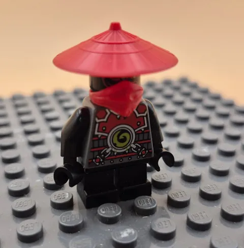 LEGO®-Minifigur Ninjago Stone Army Scout Dark Red Face 70589 Rock Roader njo0264