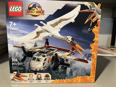 LEGO Jurassic World Dominion 76947 Quetzalcoatlus Plane Ambush 306 pcs 7+