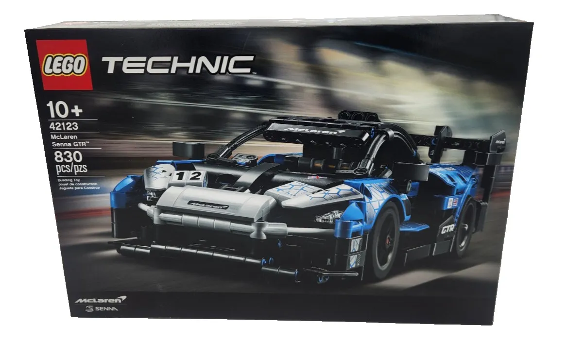 RETIRED LEGO TECHNIC: McLaren Senna GTR (42123) Brand New Factory Sealed