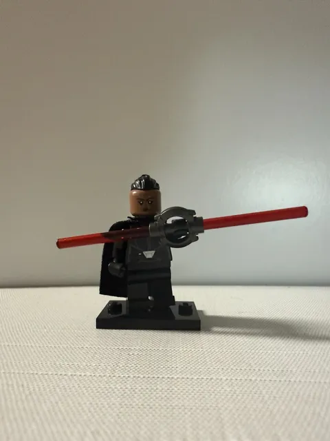 LEGO Star Wars Reva Third Sister Minifigure w/ Double Lightsaber & Cape