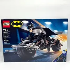 Lego Batman Construction Figure and the Bat-Pod Bike 76273 Sealed IOB 2024