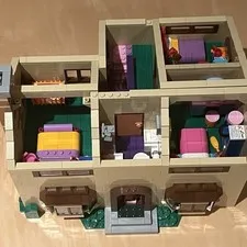 LEGO The Simpsons House 71006 The Simpsons Incomplete No Minifigures
