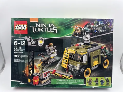 LEGO 79115 Ninja Turtles Turtle Van Takedown TMNT Sealed Damage To Box