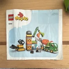 LEGO DUPLO Construction Site 10990 Complete Set 61 pcs Age 2+ w/ Instructions