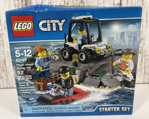 LEGO City Prison Island Starter Set 60127 Police Buggy Minifigures Box Sealed