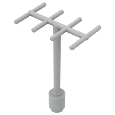 LEGO Light Gray Antenna with Side Spokes inv.571