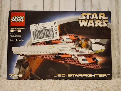 LEGO Star Wars: Jedi Starfighter Set 7143 New Sealed Vaulted