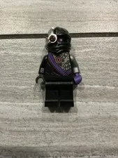 LEGO Nindroid Warrior Minifigure - NINJAGO - Black Armor Purple Silver Details