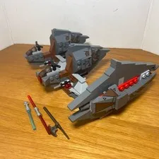 Lego Star Wars 7957 Sith Nightspeeder Incomplete No Instructions