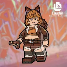 Lego Marvel Rivals - Louder Custom - Squirrel Girl Minifigure