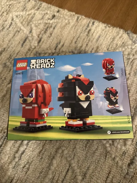 LEGO BRICKHEADZ: Sonic the Hedgehog: Knuckles & Shadow (40672)