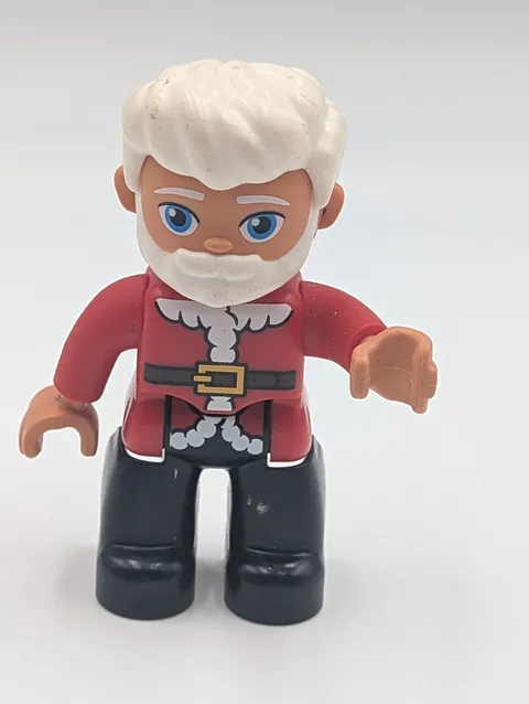 Lego Duplo Santa's Winter Holiday 10837 replacement Santa Claus Figure Christmas