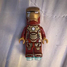 LEGO Iron Man Mark 42 Minifigure sh0065
