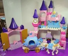 Lego Duplo 6154 Cinderella's Castle With Carriage Fairy Glass Slipper No Prince