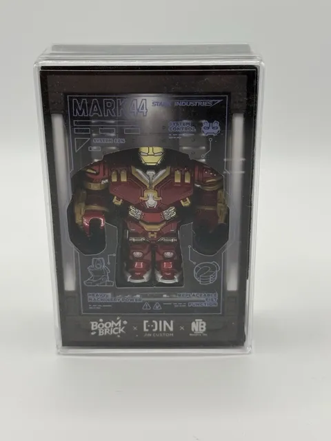 Lego Marvel Superhero Hulk Buster MK44 Ironman Custom Minifigure Jin Avengers