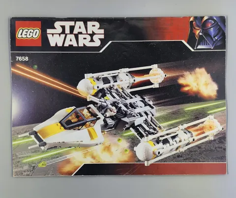 LEGO Star Wars Y-Wing Fighter (7658) Manual Only