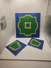 Lot Of 3 Legos Baseplates