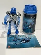 LEGO Bionicle #8570 Gali Nuva w/ Instructions and Canister- 95% Complete