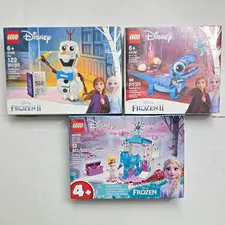 LEGO Disney Frozen/ Frozen II Box Lot 43209/ 41169/ 43186