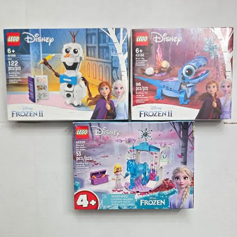 LEGO Disney Frozen/ Frozen II Box Lot 43209/ 41169/ 43186