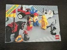 Vintage (1987) LEGO Castle Town Space Product Catalog Booklet Pamphlet - RARE