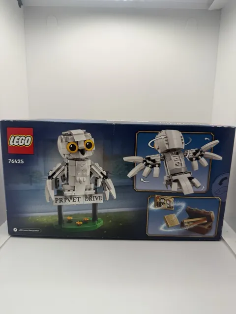 LEGO Harry Potter Hedwig at 4 Privet Drive Set 76425 337pcs Age 7+ Box