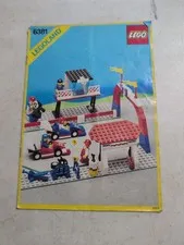 Vintage 1987 Lego Motor Speedway 6381 Instruction Booklet Manual Only