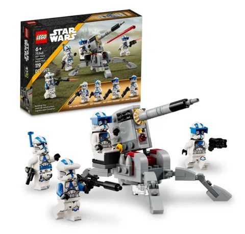 LEGO Star Wars 501st Clone Troopers Battle Pack 75345 AV-7 Cannon Set