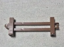 Vintage Lego Duplo   Fence 1 x 5 x 1 1/2, Interlocking Brown Rail  EUC