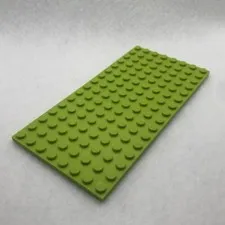 LEGO 92438 Lime Plate 8 x 16 (x1)