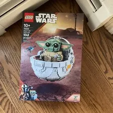 LEGO Star Wars 75403 Grogu with Hover Pram Display Stand 1048 pcs Box