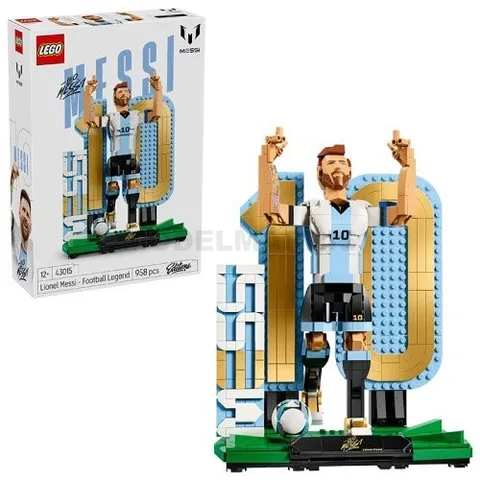 LEGO 43015 Editions Football Lionel Messi Soccer Legend