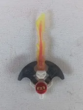LEGO Trapped Kai Marbled Sword Blades RED Ninja Ninjago Spirit 2016 Skull Hilt 
