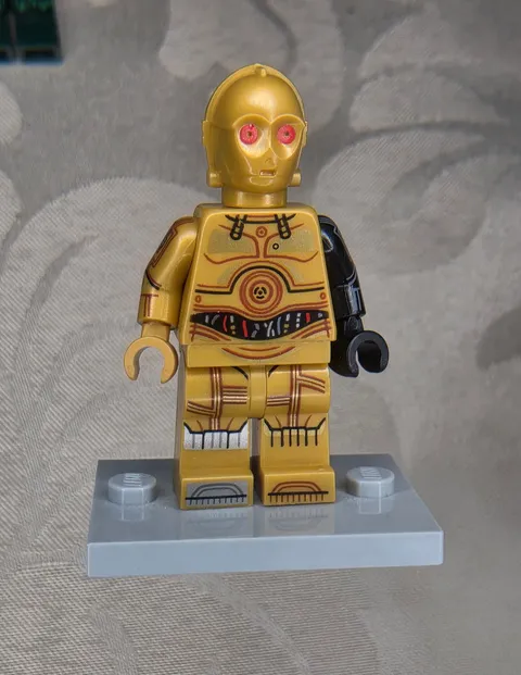 LEGO Star Wars Bounty Hunter C-3PO sw1368 75389 2024 Exclusive Black Arm