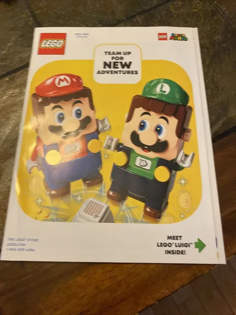 Lego Store Fall 2021 Catalog Super Mario Star Wars Nintendo Marvel Harry Potter