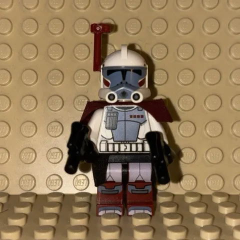 LEGO Star Wars arc trooper-sw0377 missing backpack