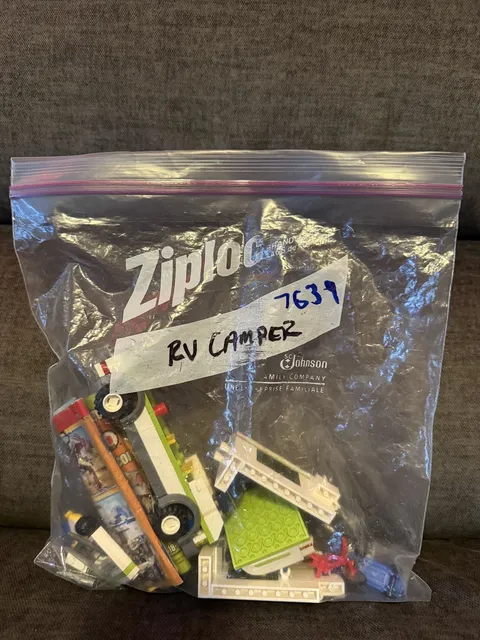 LEGO CITY: Camper (7639), 99% Complete, Original Instructions, No Box
