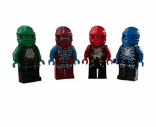 LEGO Ninjago airjitzu (RARE)Minifigure Lot of 4