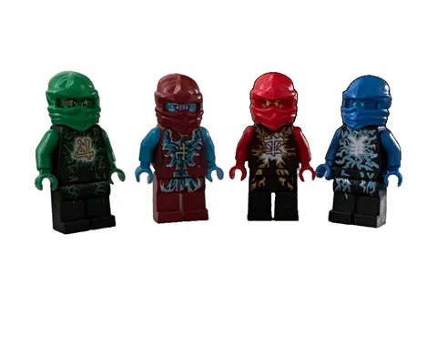 LEGO Ninjago airjitzu (RARE)Minifigure Lot of 4