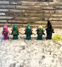 Ninjago Pink Zane Possessed Lloyd Custom Lego Minifigure Lot of 5!🔥🔥🔥